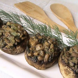 Ciuperci umplute - aperitiv de post