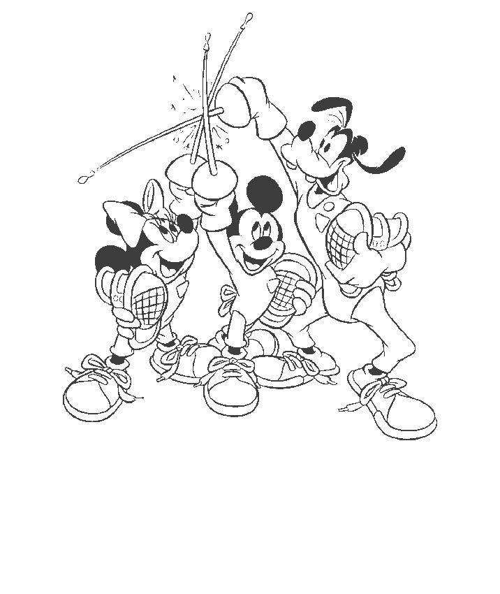 Mickey, Minnie si Goofy
