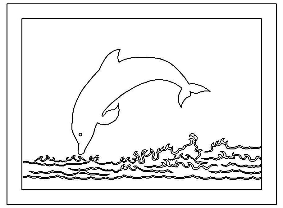 Delfin de mare