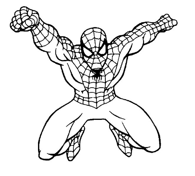 Spiderman arunca panza